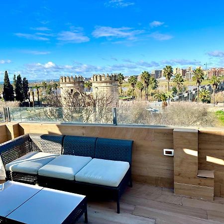 Alojamientos Puerta Palma Con Vistas Y Parking Badajoz Exteriér fotografie